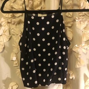 Polka Dot Crop Top